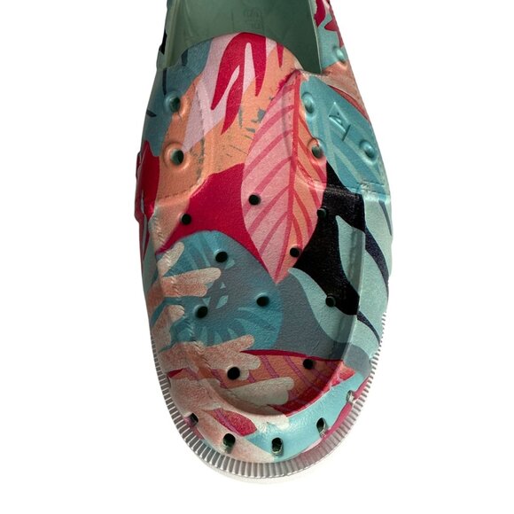 NWOB Sperry Womens Float Boat Shoe Tropical Print Slip-On Non-Marking Sole Sz. 8 - Picture 8 of 10